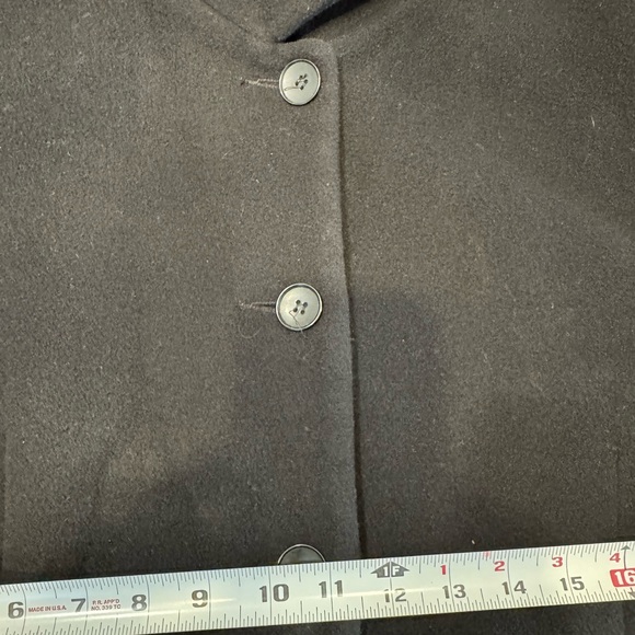 Ann Klein Wool Blend Coat - Picture 7 of 8
